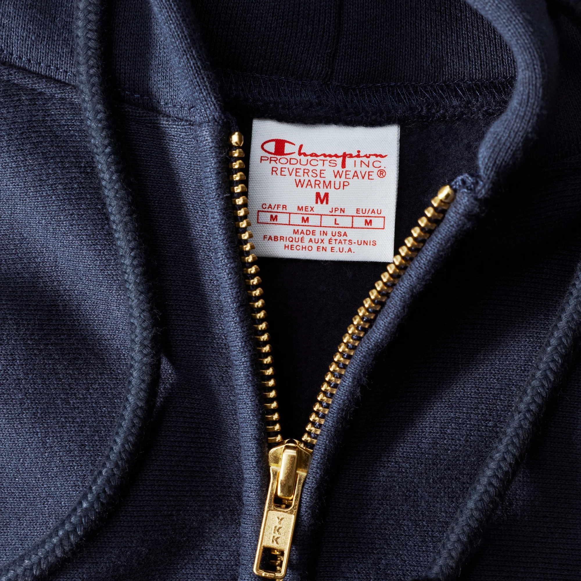 USA Reverse Weave? Zip Hooded Sweatshirt - Image 2