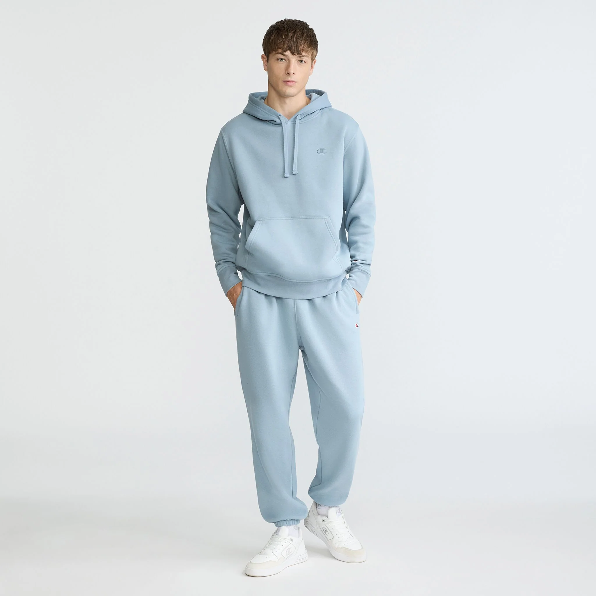 Powerblend Hoodie, C Logo - Image 5
