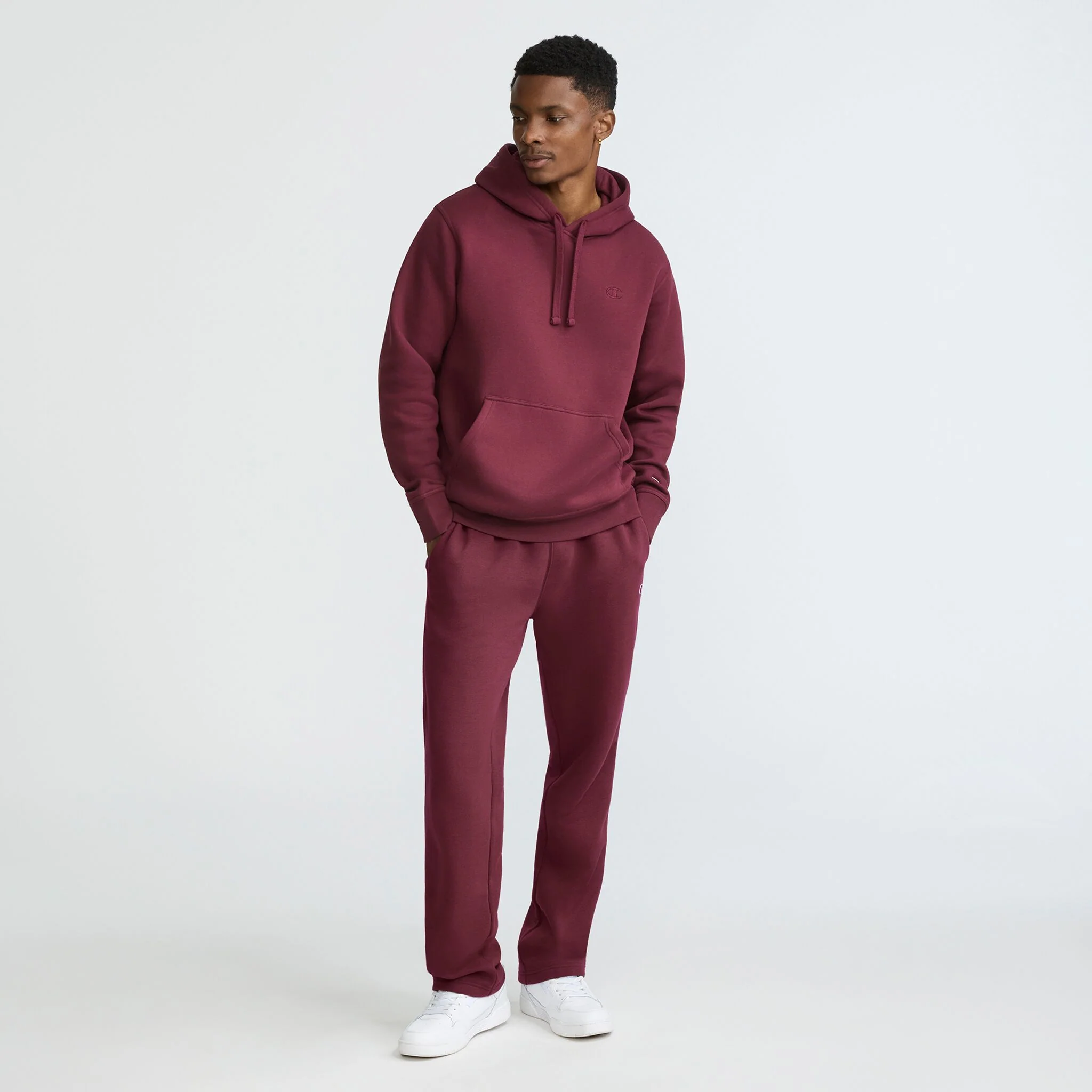 Powerblend Hoodie, C Logo - Image 4