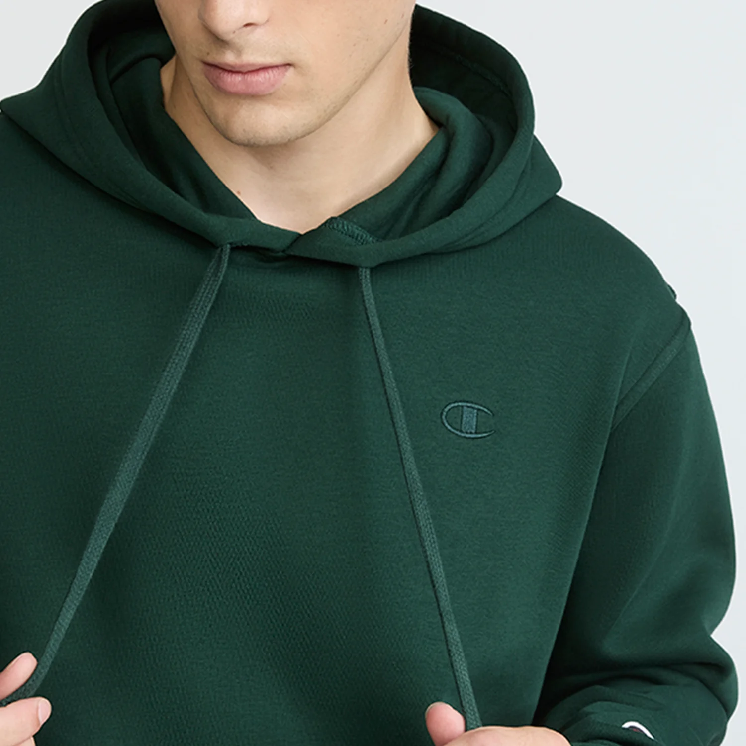Powerblend Hoodie, C Logo - Image 3