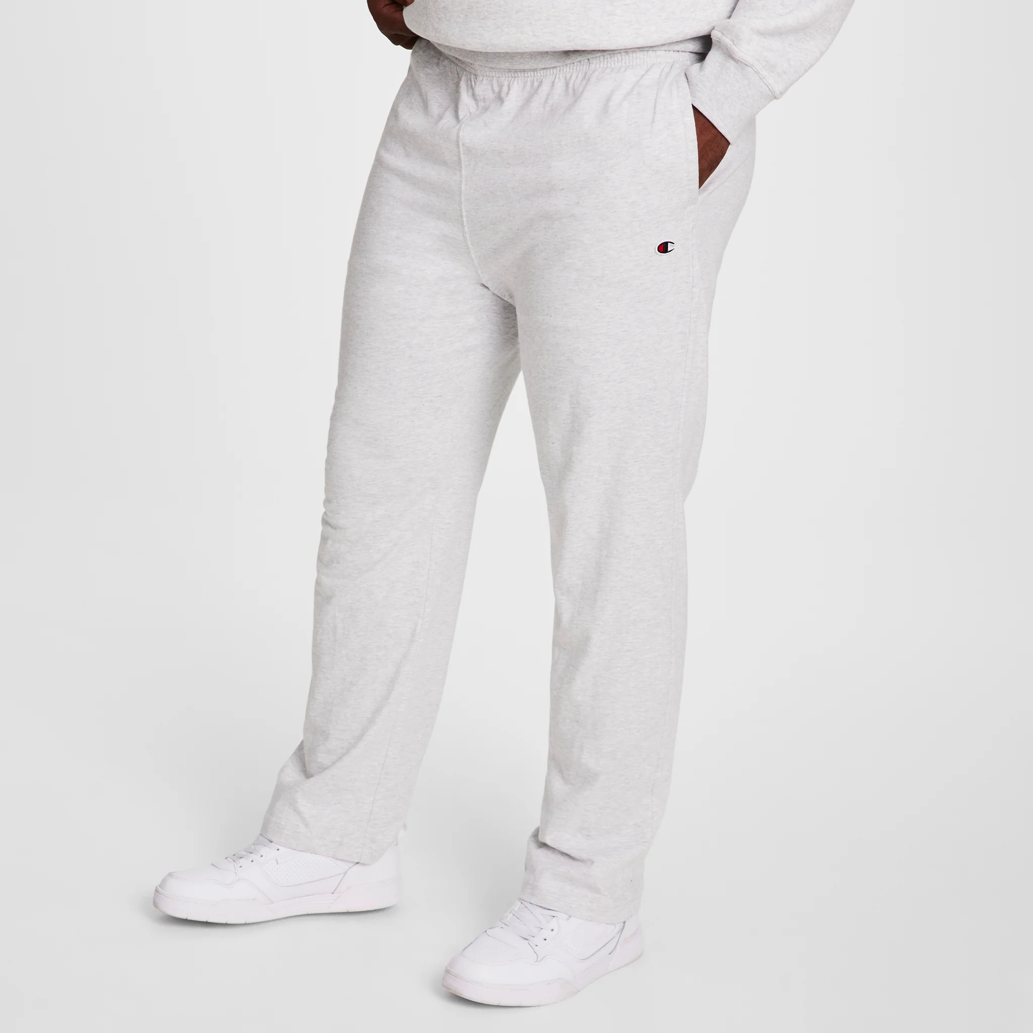 Lightweight Lounge Pants, Open Hem, C Logo - Big & Tall