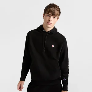 Reverse Weave Small C Hooded Sweatshirt